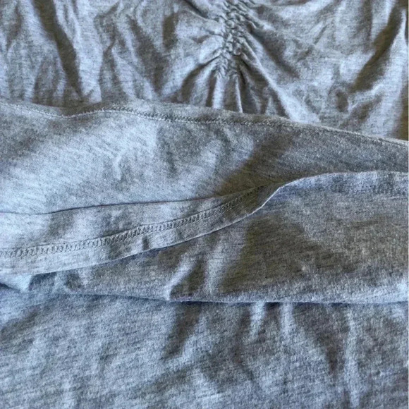 Vintage Juicy Couture Gray Short Sleeve Dress Logo Script Crown Embroidery S Y2K - Picture 11 of 11